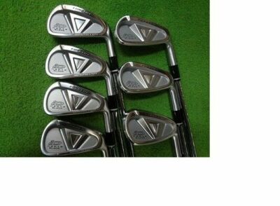 PRGR ID NABLA BLACK FORGED 7Pcs Stiff Flex IRON SET  EXCELLENT