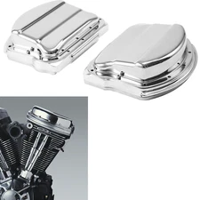 Panhead Valve Rocker Top Chrome Covers Fit For Harley Evolution Big Twins 84-99