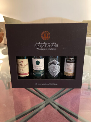 Midleton Single Pot Still Box Set With Bottles (4x50ml) Empty