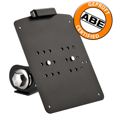 Ricks Harley Breakout Seitlich Kennzeichenhalter Glanz Schwarz Mit 273700247890