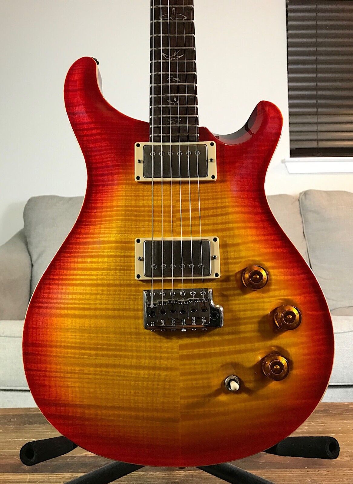 2008 PRS DGT (David Grissom) "10 Top" Cherry Sunburst