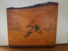 Ducks in the Marsh Painting or Drawing on Wood Board Art