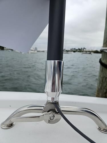 Marine Grade Starlink Antennenfußhalterung mit verstellbarer Schienenmontage Basis - Bild 4 von 4