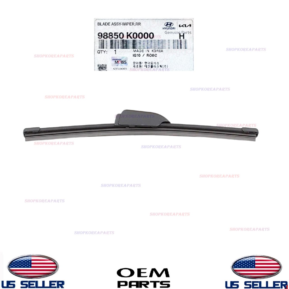 New OEM 98850G5000 Rear Window Wiper Blade For Kia Niro (2016-2019) – Genuine Kia