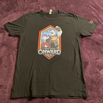 Disney Pixar Onward tee sz M Date March 6 2020 Partners! Promo T-shirt RARE NWOT