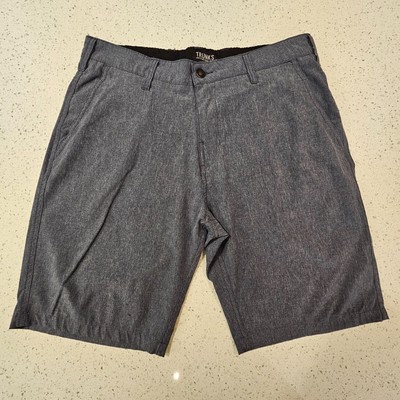 Trunks Mens Performance Multi-Functional Casual Shorts 32W 9'' Inseam