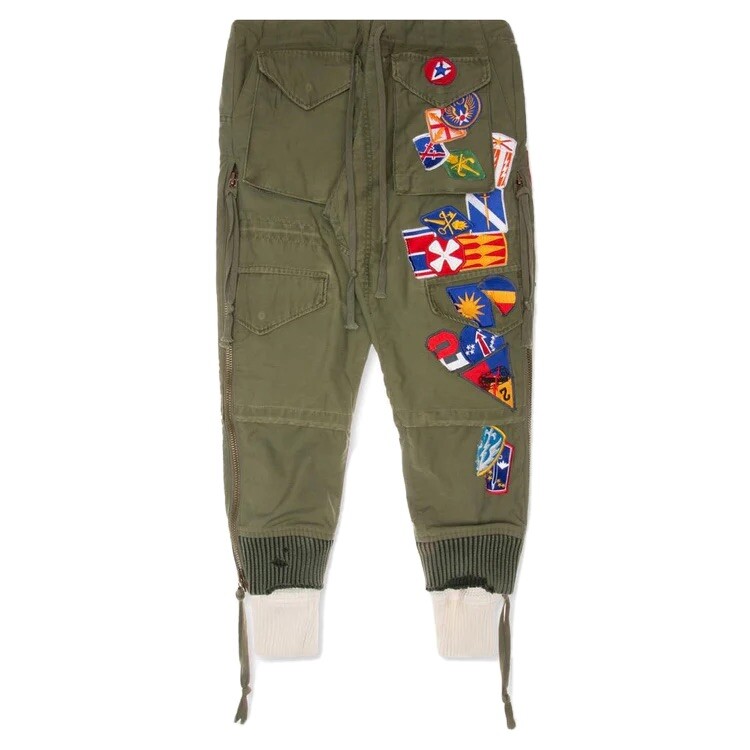 Greg Lauren ダークグレー アーミーテントパンツ サイズ1 greg lauren pants | eBay
