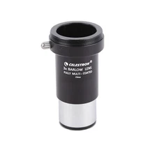 Celestron 3x Barlow Lens Eyepiece Lens Fully Multi-coated Metal M42 1.25"