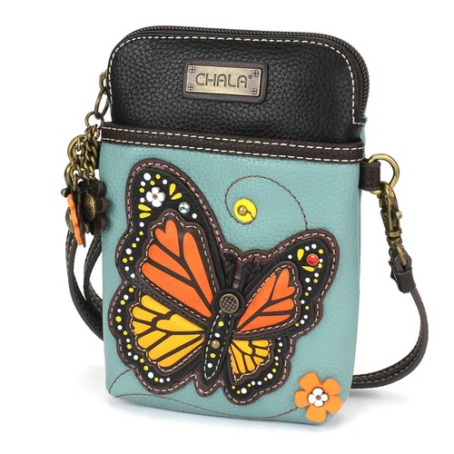 Chala - Monarch Butterfly - Handy Umhängetasche Handtasche - 827MB1 - Bild 3 von 4