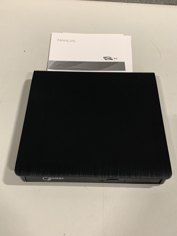 Gotega Pop-up Mobile External DVD Drive - Black -