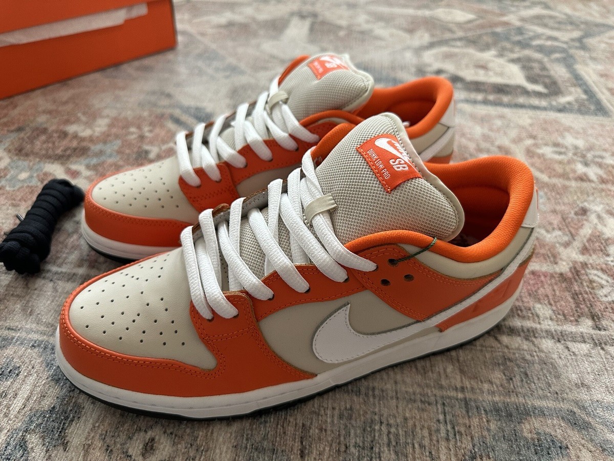 Size 10 - Nike Dunk SB Low Orange Box for sale online | eBay