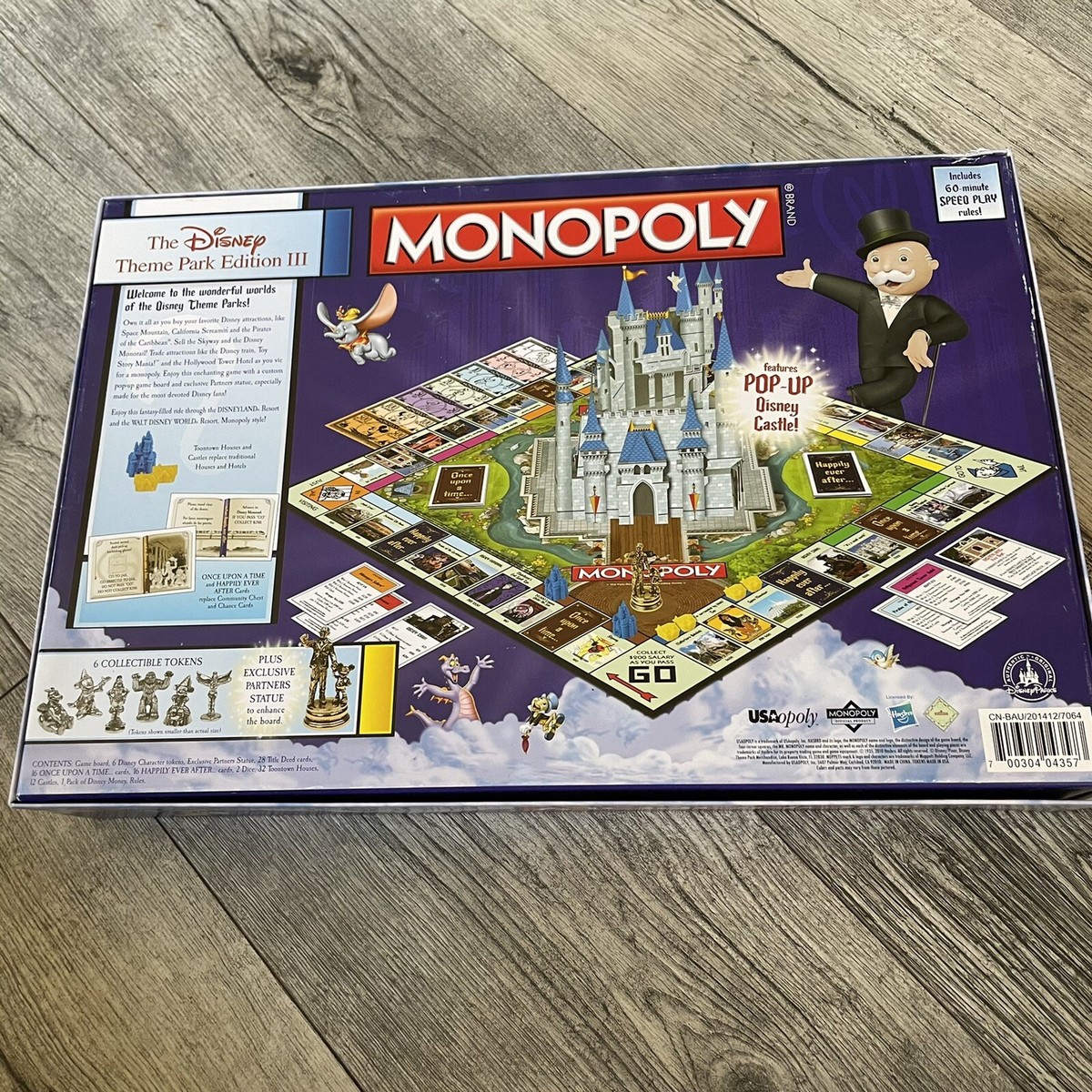 ディズニー Disney モノポリー MONOPOLY DISNEYPARKS Disney Parks Theme Park Edition Monopoly Board Game Pop Up