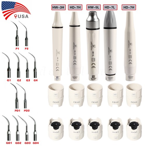 Dental Ultrasonic Scaler Handpiece LED Fit EMS/Woodpecker/DTE Periodontic Tip - Foto 2 di 32