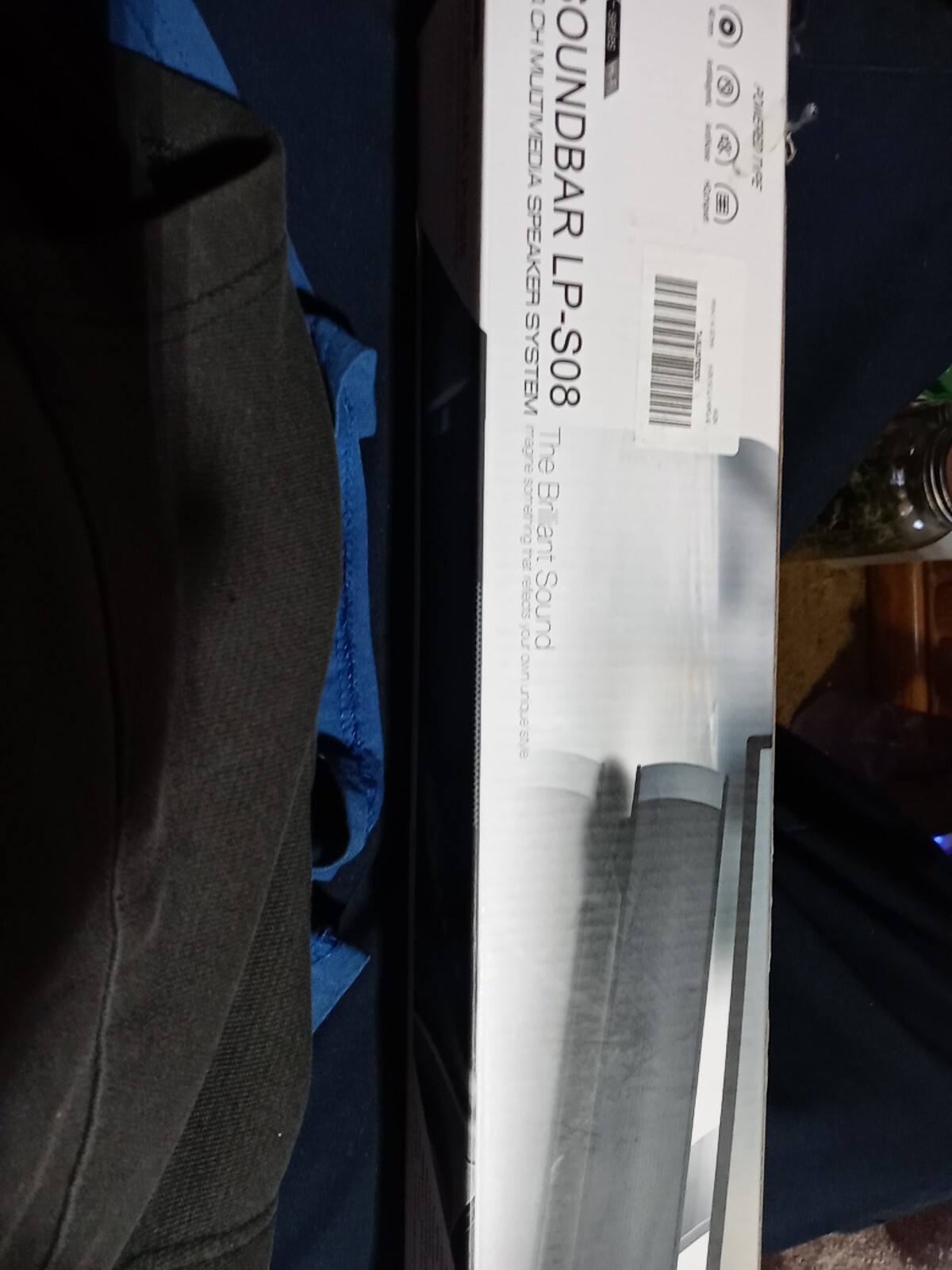 Soundbar LP-S08 2.0 CH Multimedia Wired/Wireless Bluetooth Speaker System-image