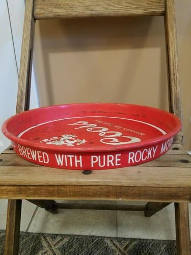 Vintage Coors Beer Red Metal Pan 13" Serving Tray Pan America's Fine Light Beer - Picture 9 of 12