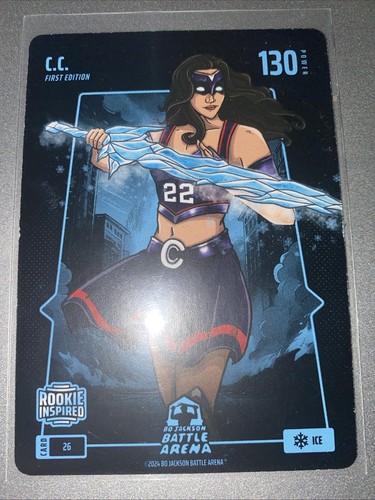 CAITLIN CLARK C.C. 2024 BO JACKSON BATTLE ARENA ICE FIRST ROOKIE ALPHA RC