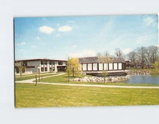 Postcard Roger Williams College Bristol Rhode Island USA