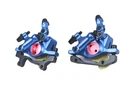 Zoom Xtech MTB Cycling Hydraulic Disc Rotor Brake Set In Blue Color Bike