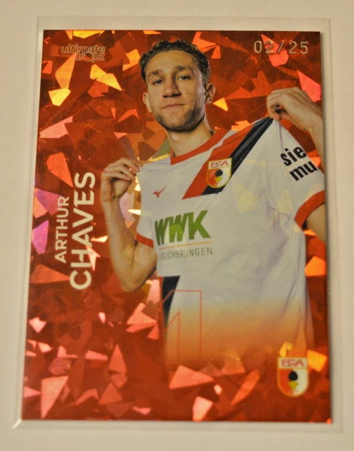 Ultimate Dropz FC Augsburg Fuggerstädter Trading Card - Arthur Chaves 02/25
