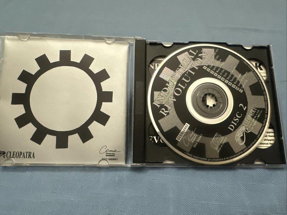 Industrial Revolution Skinny Puppy KDFDM Ministry Pigface 1993 Cleopatra 2 CD - Image 4 of 4