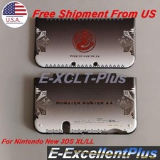 For Nintendo New 3DS LL/XL Monster Hunter Protective Case Hard Cover Gaming Skin