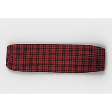 Plaid Check Tartan WooL Cummerbund Adult Red Yellow Blackl Adjustable