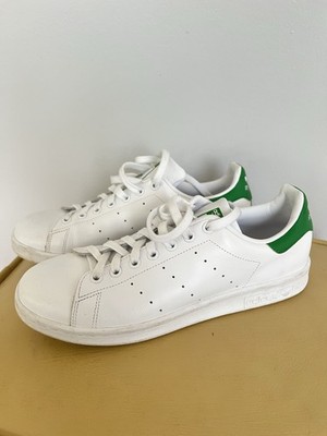 Adidas Stan Smith Men s White Green Size 10 Tennis Shoes Retro Icon Sneakers
