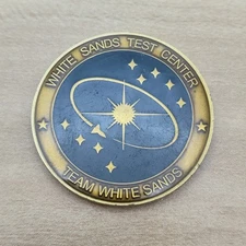 White Sands Test Center Team White Sands Challenge Coin
