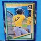 2025 Panini Donruss - Optic Rated Konnor Griffin #123 Blue Velocity Prizm (RC)