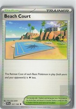 BEACH COURT 167/198 Scarlet & Violet Uncommon POKEMON