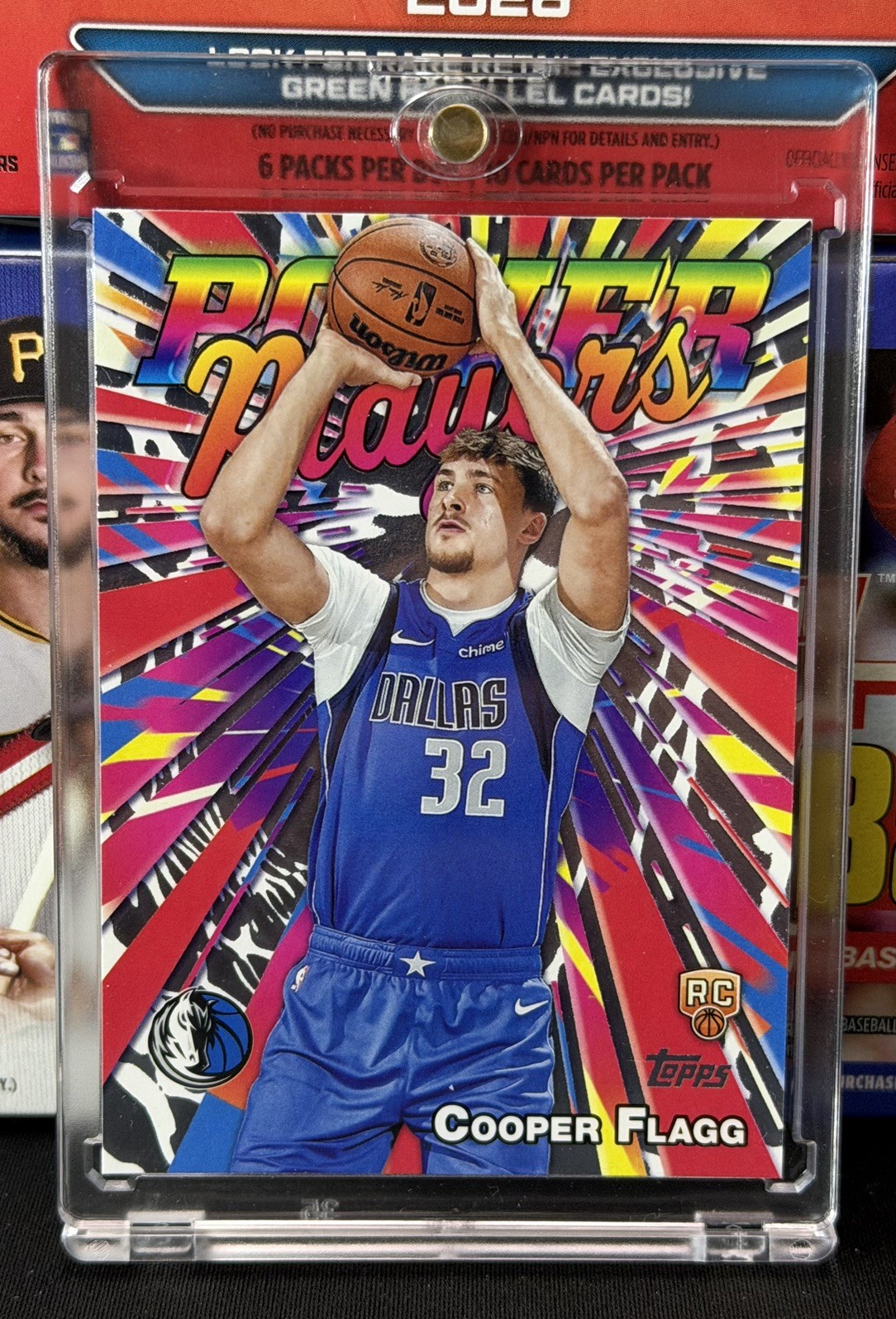 Topps 25-26 Power Players Cooper Flagg #PP-16 Mavericks Rookie Insert