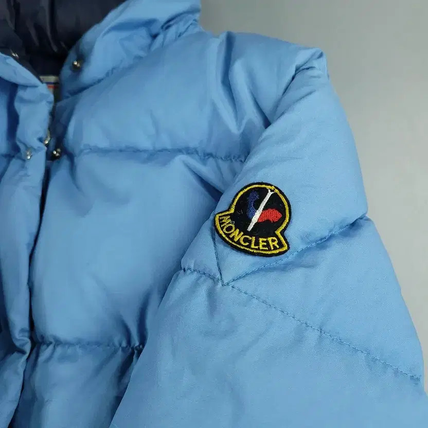 Moncler Asics JP 80s Sky Blue Down Puffer Jacket, Lightly Used thumbnail 3