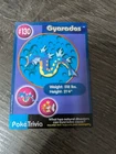 Gyarados Pokemon Poketrivia MewTwo Movie Card Burger King Vintage
