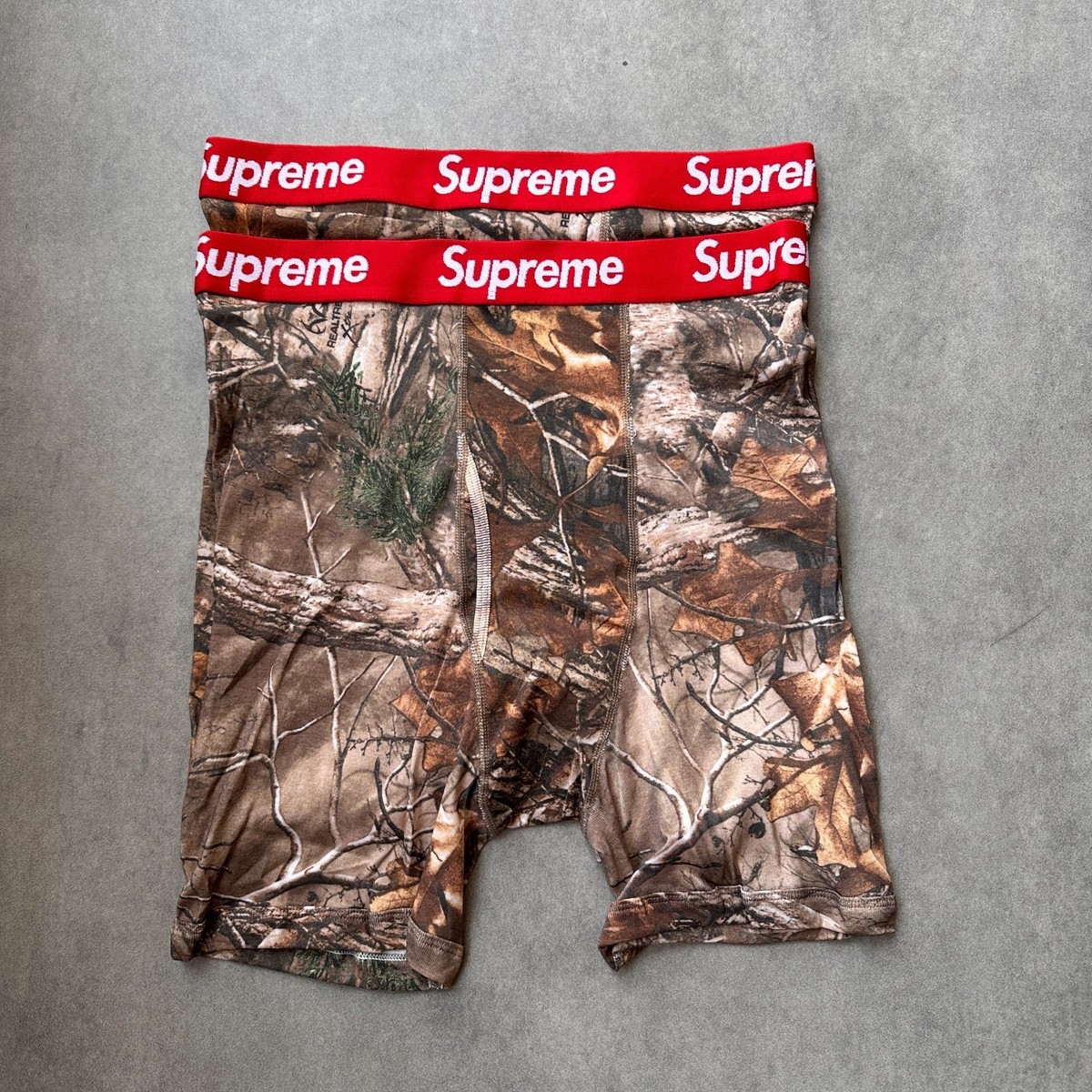 Supreme Boxer Shorts Realtree Camo Men's Underwear Streetwear 2