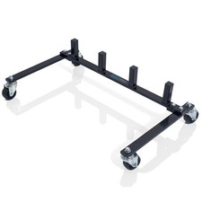 SGS Hydraulic Wheel Skate Storage Rack, Heavy Duty Steel, Portable Roller Stand
