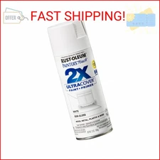Rust-Oleum 334098 Painter's Touch 2X Ultra Cover Spray Paint, 12 oz, Semi-Gloss 