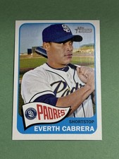 Everth Cabrera 2014 Topps Heritage San Diego Padres #396 X32