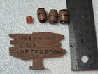 Marx Tiger Town Miniature Playset Accessories