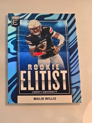 2022 Panini Donruss Elite - Malik Willis Rookie Elitist