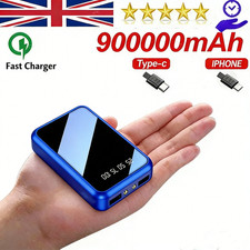 9000000mAh Power Bank Fast charger Pack USB Backup Battery For Mobile Phone