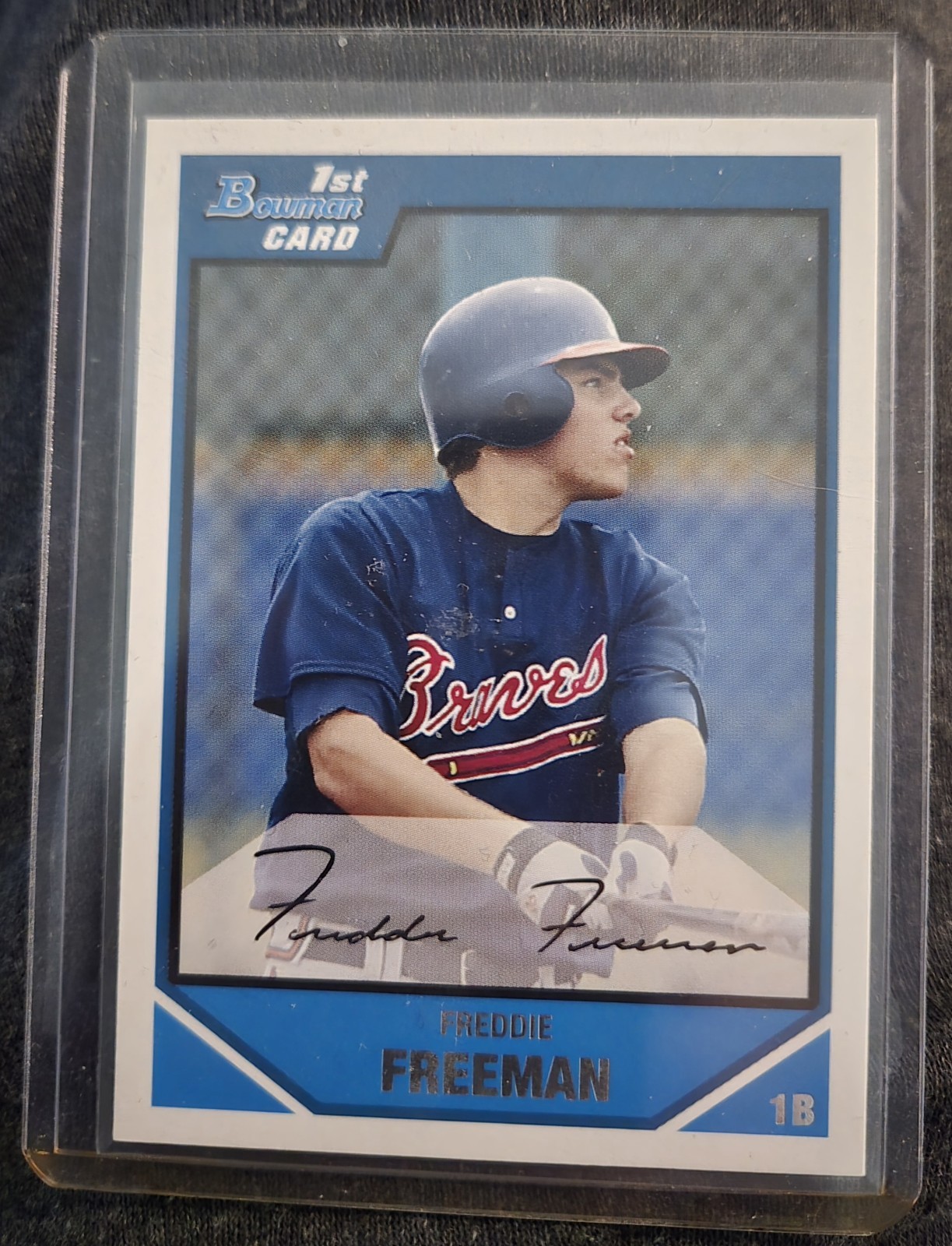 2007 Bowman Chrome Draft Picks & Prospects Draft Picks Freddie Freeman #BDPP12