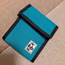 Chums Turquoise Tri-Fold Wallet Men Rare Outdoor Model Limited Edition Penguin L