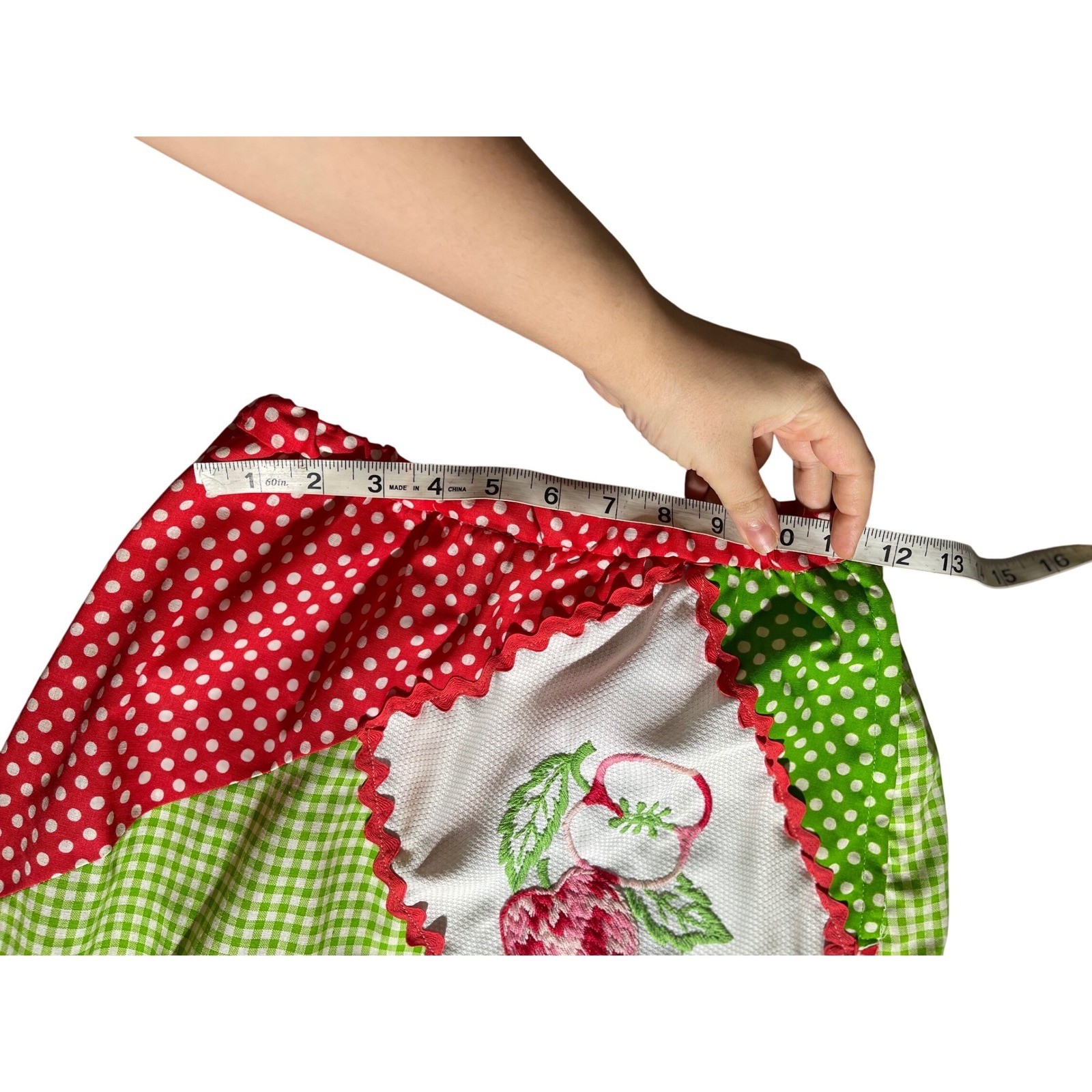 Mitch Robert Cottage core  Patchwork Maxi Skirt R… - image 3