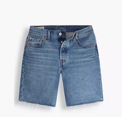 Levi's Damen Shorts 501 '90s Denim Shorts Drew Me In Short - Light Wash Blau W28