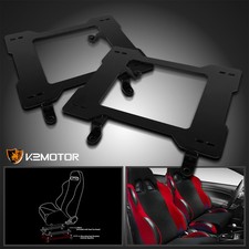 Fits 1979-1998 Ford Mustang Racing Seats Laser Welded Mount Brackets Rail Tracks Fits 1979-1998 Ford Mustang Racing Seats Laser Welded Mount Brackets Rail Tracks