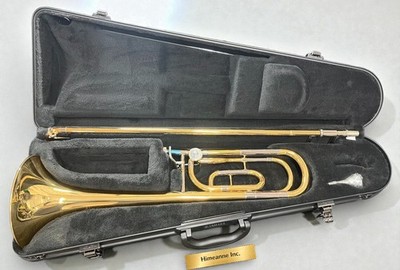 YAMAHA YSL-640 Tenor Bass Trombone F-Attachment Medium Bore Gold Lacquer
