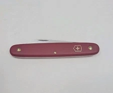 VICTORINOX SWISS ARMY KNIFE SINGLE BLADE STAINLESS ROSTFREI 4" POCKET KNIFE 