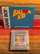 Nintendo Balloon Kid - Original Game Boy Game Cartridge w/Case & Original Manual