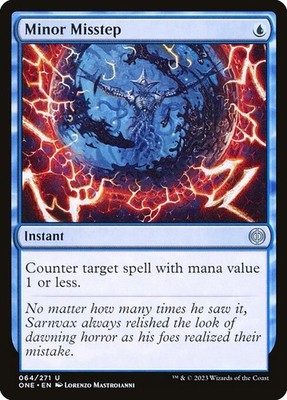 [MTG] Minor Misstep (064) (ONE) LP-HP