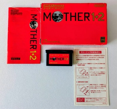 EarthBound MOTHER 1+2 Nintendo GBA Game Boy Advance CIB Complete Boxed Tested